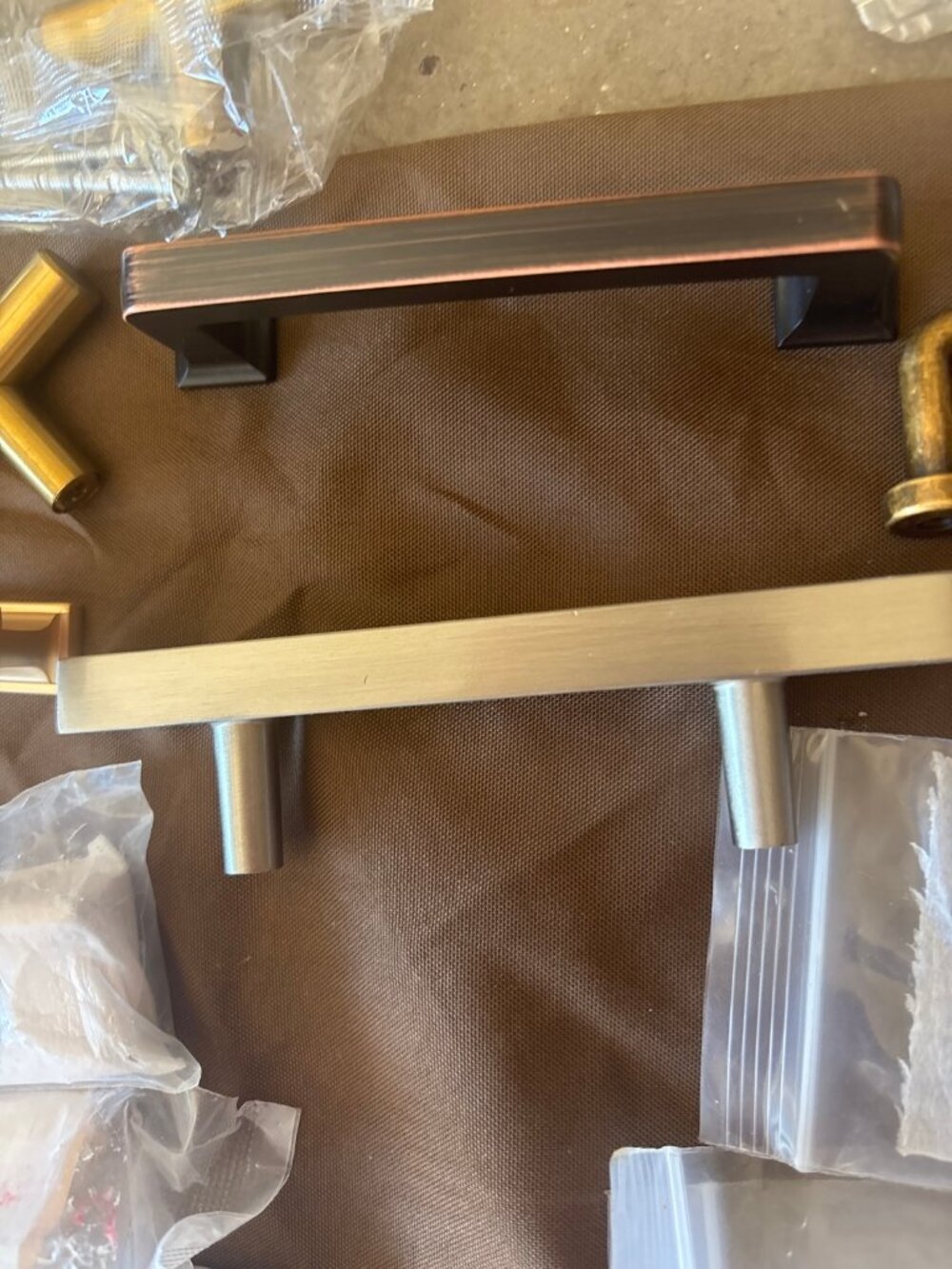 Cabinet Hardware Mixed Lot - Knobs and Pulls, New